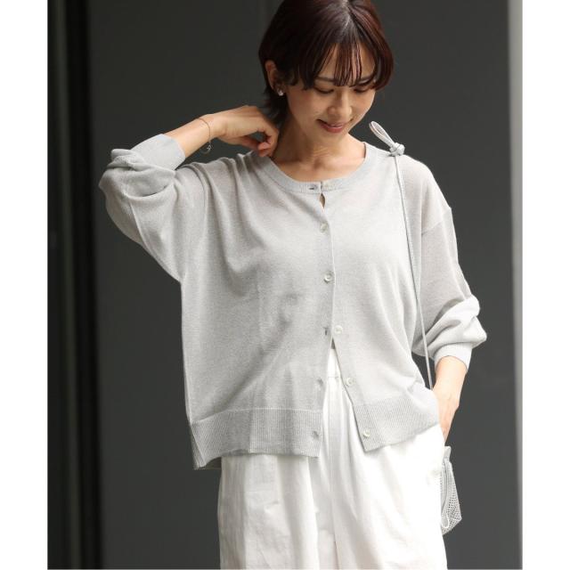 ジャーナルスタンダード レリューム（JOURNAL STANDARD relume）/《追加》ウォッシャブルクロップドカーディガン
