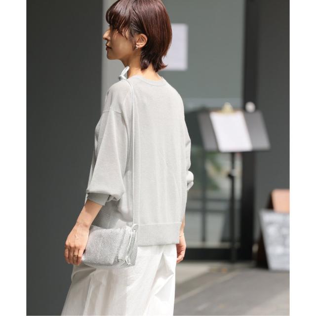 ジャーナルスタンダード レリューム（JOURNAL STANDARD relume）/《追加》ウォッシャブルクロップドカーディガン