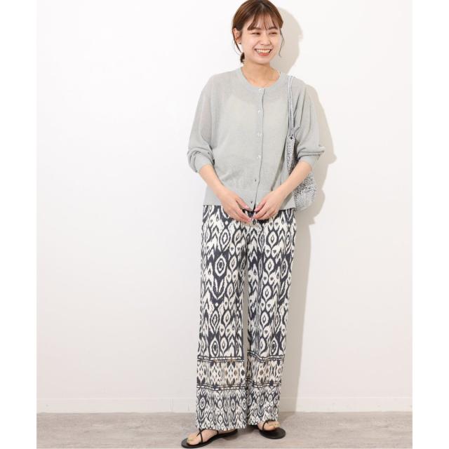 ジャーナルスタンダード レリューム（JOURNAL STANDARD relume）/《追加》ウォッシャブルクロップドカーディガン