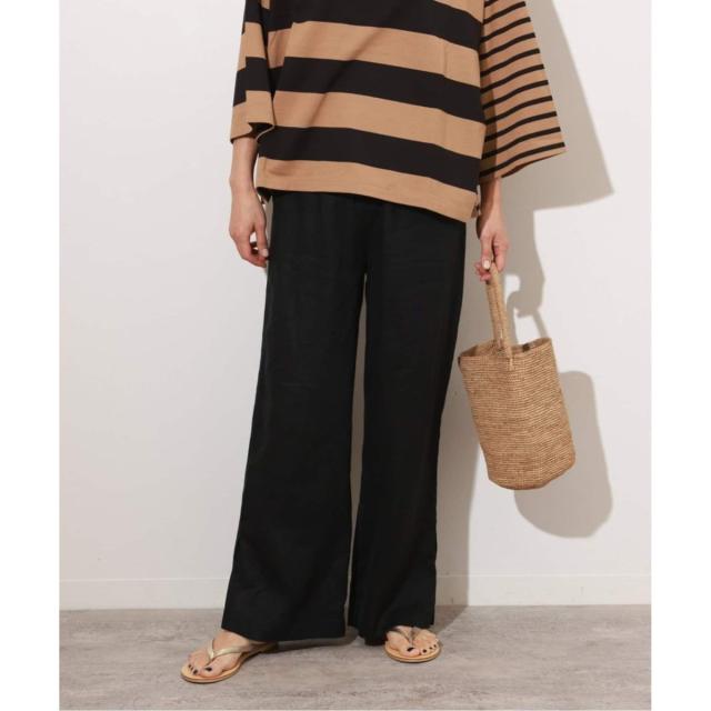 ジャーナルスタンダード レリューム（JOURNAL STANDARD relume）/《追加2》麻スリットイージーパンツ