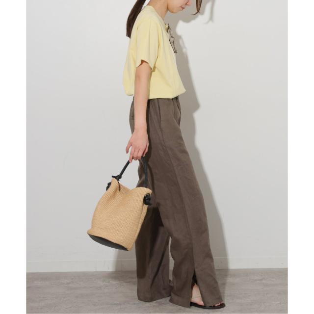 ジャーナルスタンダード レリューム（JOURNAL STANDARD relume）/《追加2》麻スリットイージーパンツ