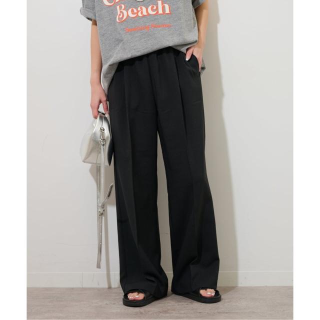 ジャーナルスタンダード レリューム（JOURNAL STANDARD relume）/《WEB限定追加6》マットウースフレアタックパンツ