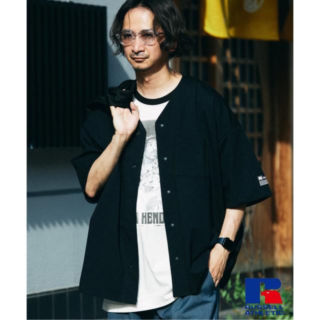 ジャーナルスタンダード レリューム（JOURNAL STANDARD relume）/吸水速乾 RUSSELL ATHLETIC 別注 Dri−Power(R) ベースボールシャツ_1