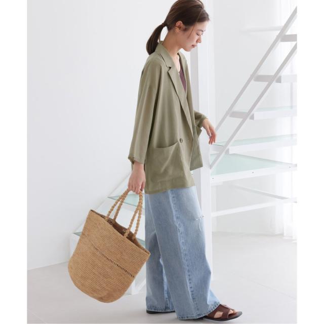 ジャーナルスタンダード レリューム（JOURNAL STANDARD relume）/《追加3》シアーテーラードジャケット