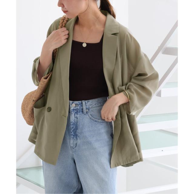 ジャーナルスタンダード レリューム（JOURNAL STANDARD relume）/《追加3》シアーテーラードジャケット