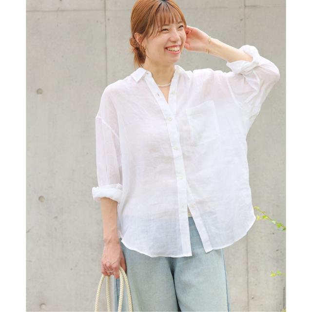 ジャーナルスタンダード レリューム（JOURNAL STANDARD relume）/《追加2》手洗い可 / ラミーオーバーサイズシャツ