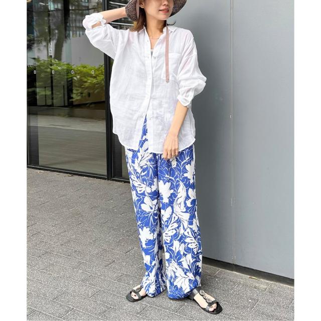 ジャーナルスタンダード レリューム（JOURNAL STANDARD relume）/《追加2》手洗い可 / ラミーオーバーサイズシャツ