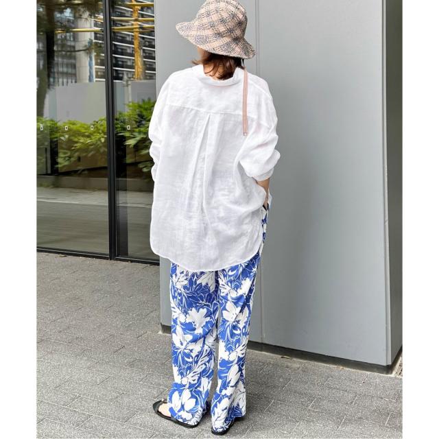 ジャーナルスタンダード レリューム（JOURNAL STANDARD relume）/《追加2》手洗い可 / ラミーオーバーサイズシャツ