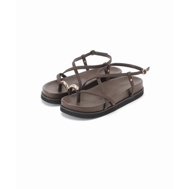 ジャーナルスタンダード レリューム（JOURNAL STANDARD relume）/《追加2》RELUME クロスストラッププラットフォームサンダル