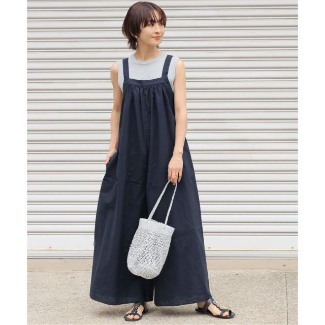 関税送料込【ETRO】エトロ ロング ドレス オフショル ネイビー