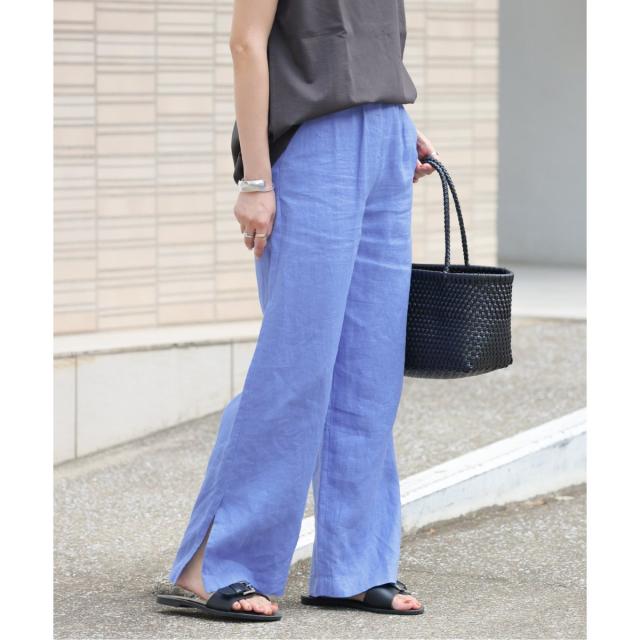 ジャーナルスタンダード レリューム（JOURNAL STANDARD relume）/《一部WEB限定追加4》麻スリットイージーパンツ