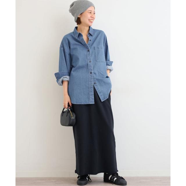 レリューム デニムプルオーバーシャツ　ジャーナルスタンダード　ダンガリー レリューム デニムプルオーバーシャツ ジャーナルスタンダード