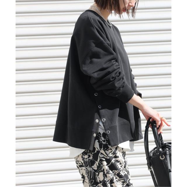 ジャーナルスタンダード レリューム（JOURNAL STANDARD relume）/《WEB限定追加》コットンリングドットスウェット