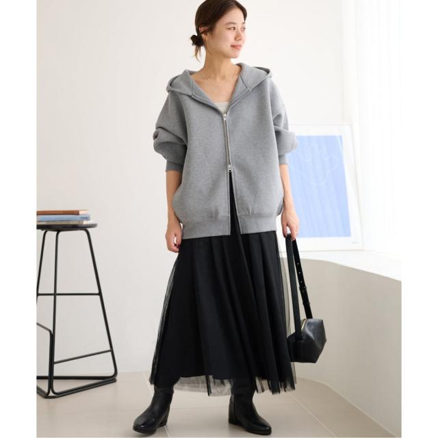 ジャーナルスタンダード レリューム（JOURNAL STANDARD relume）/《WEB限定追加》［新色］ウォッシャブルチュールイージースカート