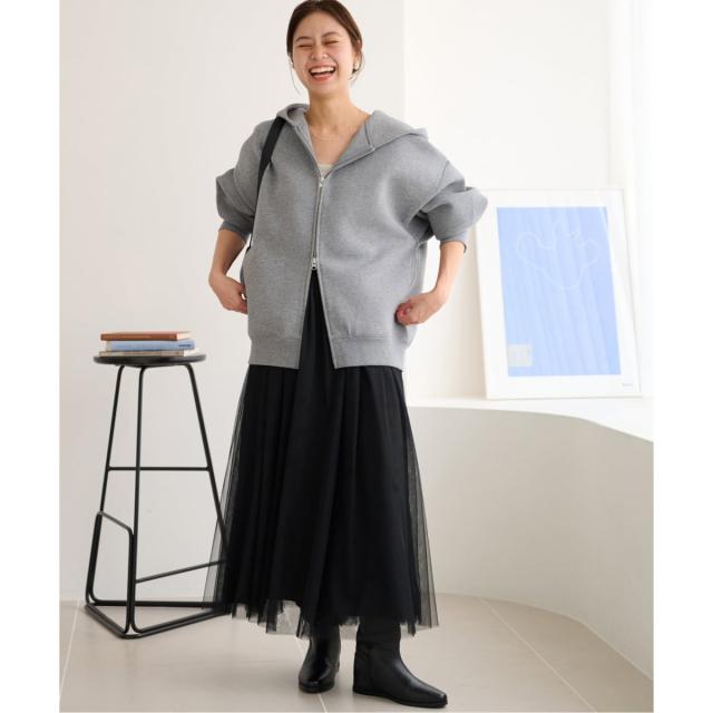 ジャーナルスタンダード レリューム（JOURNAL STANDARD relume）/《WEB限定追加》［新色］ウォッシャブルチュールイージースカート