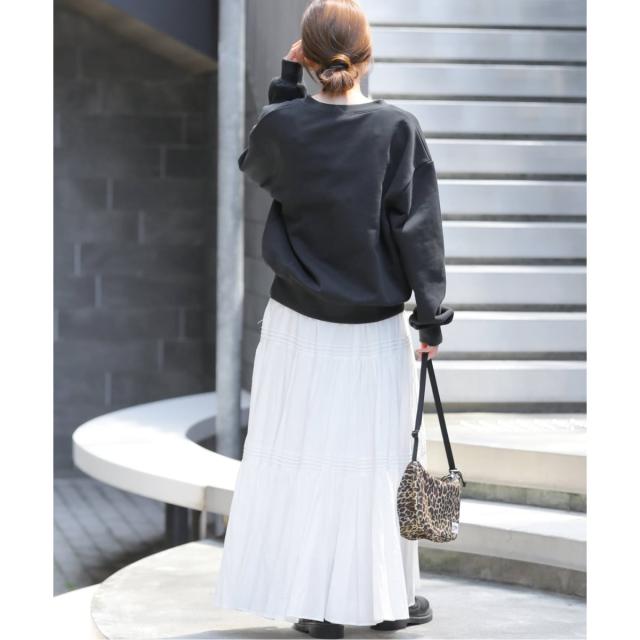 ジャーナルスタンダード レリューム（JOURNAL STANDARD relume）/《WEB限定》ハーフジップノーカラースウェット