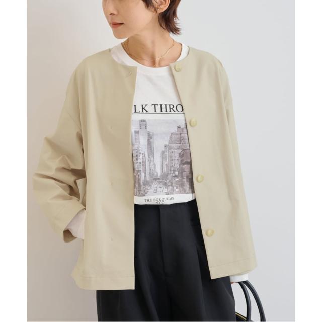 ジャーナルスタンダード レリューム（JOURNAL STANDARD relume）/《追加》撥水【SPENSIERATO】クルーネックコクーンブルゾン