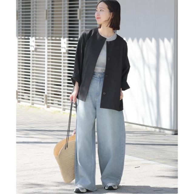 ジャーナルスタンダード レリューム（JOURNAL STANDARD relume）/《追加》撥水【SPENSIERATO】クルーネックコクーンブルゾン