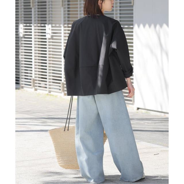 ジャーナルスタンダード レリューム（JOURNAL STANDARD relume）/《追加》撥水【SPENSIERATO】クルーネックコクーンブルゾン