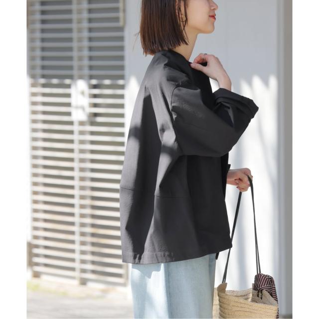 ジャーナルスタンダード レリューム（JOURNAL STANDARD relume）/《追加》撥水【SPENSIERATO】クルーネックコクーンブルゾン