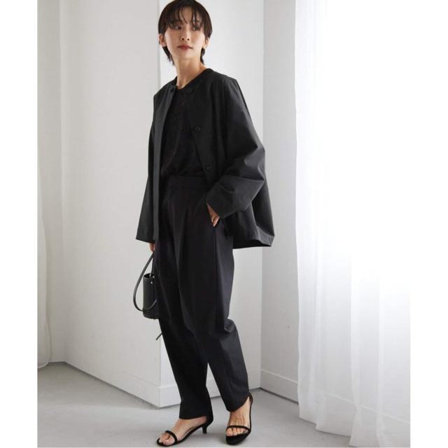 ジャーナルスタンダード レリューム（JOURNAL STANDARD relume）/《追加》撥水【SPENSIERATO】クルーネックコクーンブルゾン