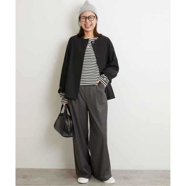 ジャーナルスタンダード レリューム（JOURNAL STANDARD relume）/《追加》撥水【SPENSIERATO】クルーネックコクーンブルゾン