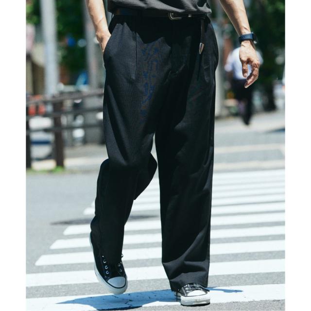ジャーナルスタンダード レリューム（JOURNAL STANDARD relume）/リネンブレンド 1タック ”レイジー” パンツ_1