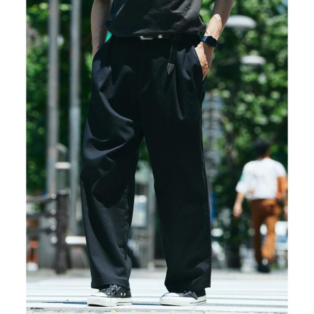 ジャーナルスタンダード レリューム（JOURNAL STANDARD relume）/リネンブレンド 1タック ”レイジー” パンツ_13