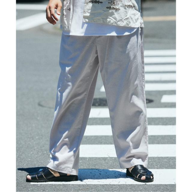 ジャーナルスタンダード レリューム（JOURNAL STANDARD relume）/リネンブレンド 1タック ”レイジー” パンツ_19