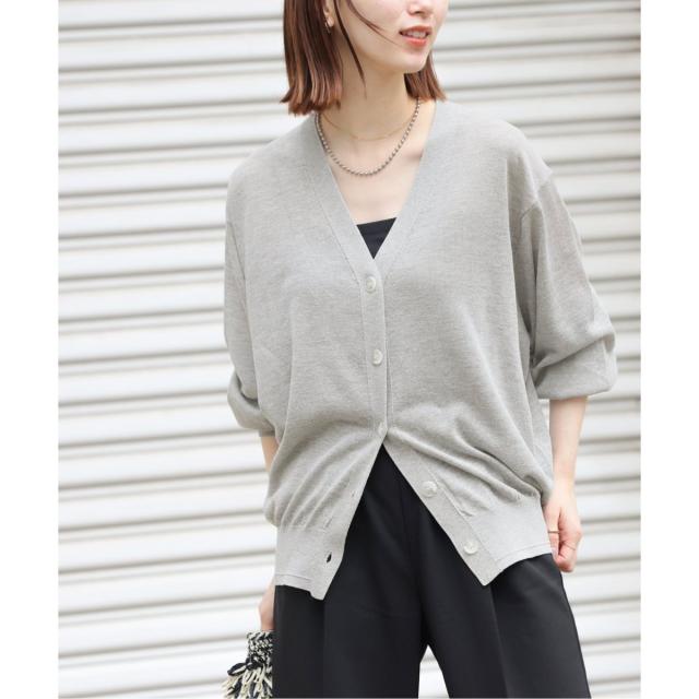 ジャーナルスタンダード レリューム（JOURNAL STANDARD relume）/《WEB限定追加》サマーニットVネックカーディガン