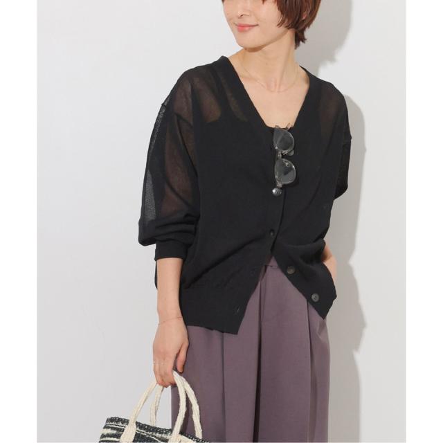 ジャーナルスタンダード レリューム（JOURNAL STANDARD relume）/《WEB限定追加》サマーニットVネックカーディガン