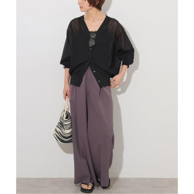 ジャーナルスタンダード レリューム（JOURNAL STANDARD relume）/《WEB限定追加》サマーニットVネックカーディガン