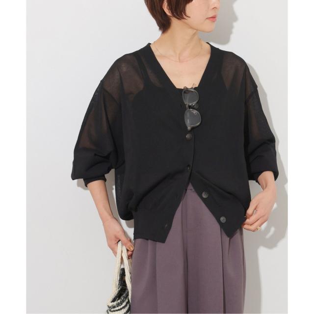 ジャーナルスタンダード レリューム（JOURNAL STANDARD relume）/《WEB限定追加》サマーニットVネックカーディガン