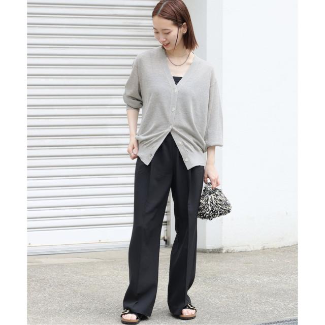 ジャーナルスタンダード レリューム（JOURNAL STANDARD relume）/《WEB限定追加》サマーニットVネックカーディガン