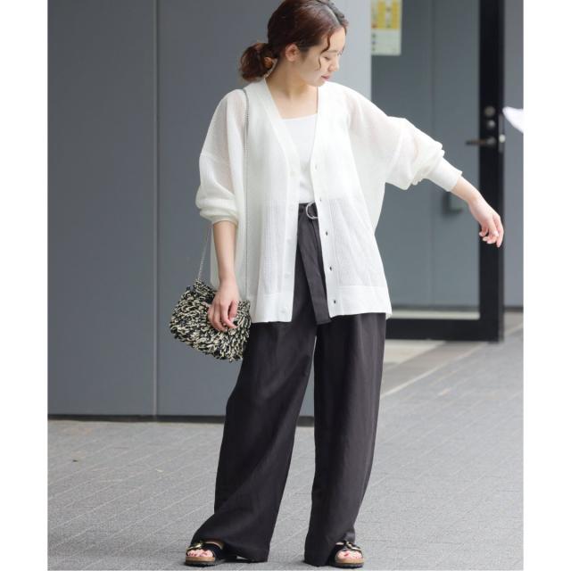 ジャーナルスタンダード レリューム（JOURNAL STANDARD relume）/《追加》メッシュカーディガン