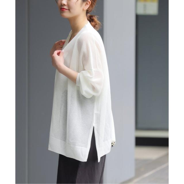 ジャーナルスタンダード レリューム（JOURNAL STANDARD relume）/《追加》メッシュカーディガン