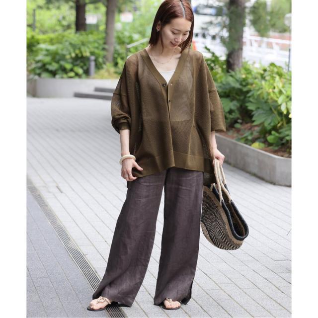 ジャーナルスタンダード レリューム（JOURNAL STANDARD relume）/《追加》メッシュカーディガン