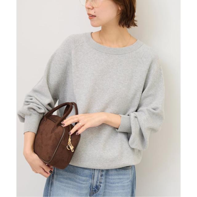 ジャーナルスタンダード レリューム（JOURNAL STANDARD relume）/《WEB限定》スウェットライクベーシックニット