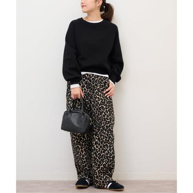 ジャーナルスタンダード レリューム（JOURNAL STANDARD relume）/《WEB限定》スウェットライクベーシックニット