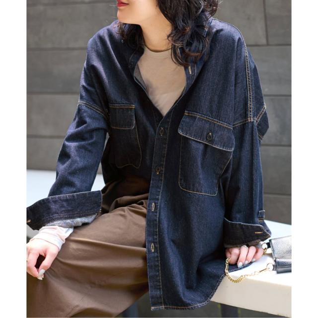 ジャーナルスタンダード レリューム（JOURNAL STANDARD relume）/《追加》【LANCER/ランサー】デニムビッグシャツ