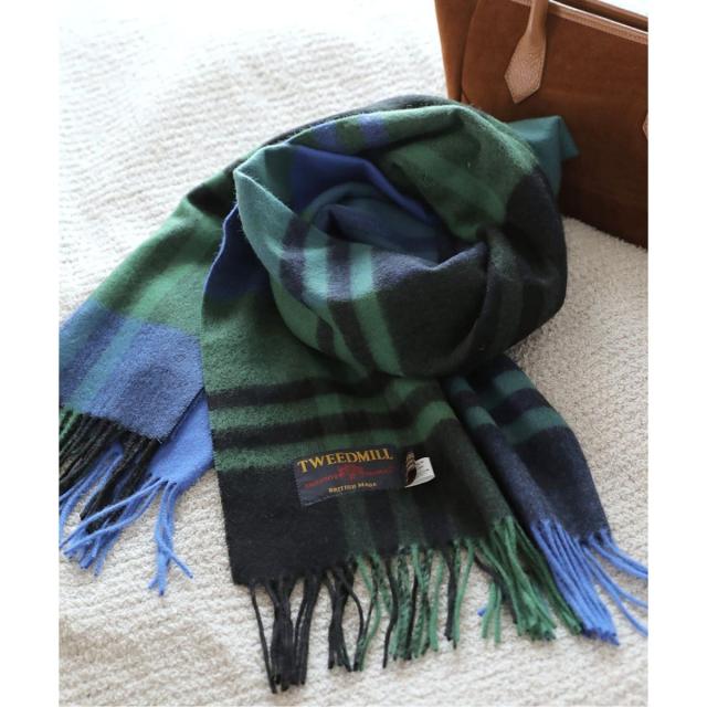 ジャーナルスタンダード レリューム（JOURNAL STANDARD relume）/《追加》【TWEEDMILL/ツイードミル】 チェックストール
