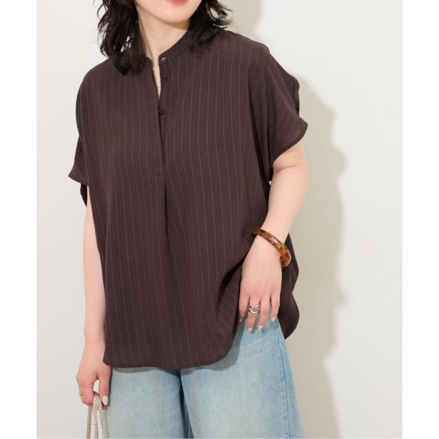 ジャーナルスタンダード レリューム（JOURNAL STANDARD relume）/《WEB限定追加》N/Rダブルストライプブラウス