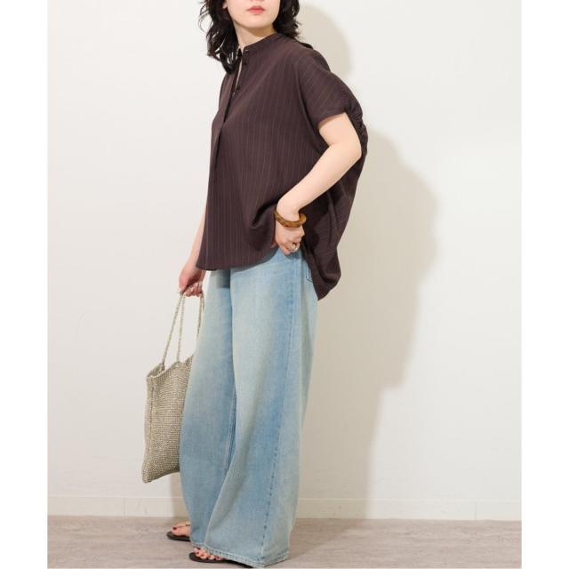 ジャーナルスタンダード レリューム（JOURNAL STANDARD relume）/《WEB限定追加》N/Rダブルストライプブラウス