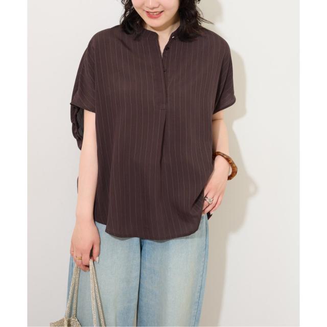 ジャーナルスタンダード レリューム（JOURNAL STANDARD relume）/《WEB限定追加》N/Rダブルストライプブラウス
