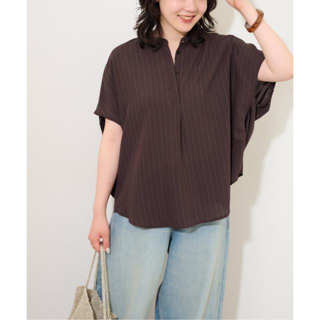 ジャーナルスタンダード レリューム（JOURNAL STANDARD relume）/《WEB限定追加》N/Rダブルストライプブラウス