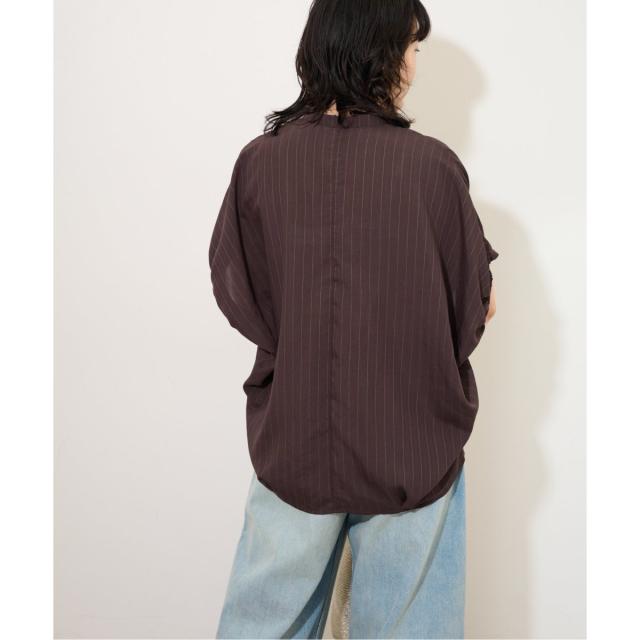 ジャーナルスタンダード レリューム（JOURNAL STANDARD relume）/《WEB限定追加》N/Rダブルストライプブラウス
