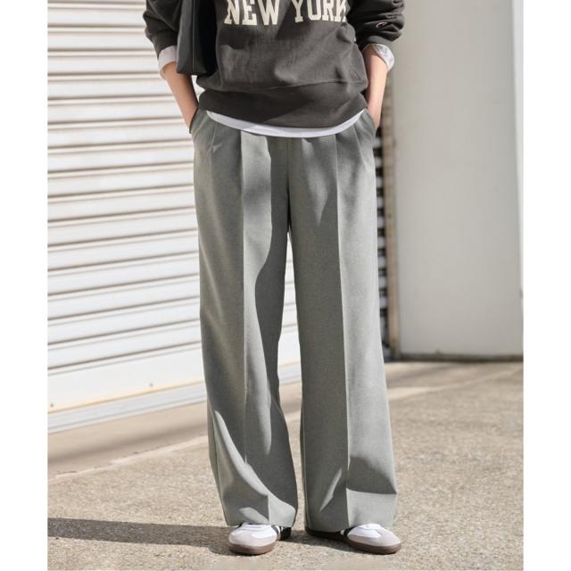 ジャーナルスタンダード レリューム（JOURNAL STANDARD relume）/《追加7》マットウースフレアタックパンツ