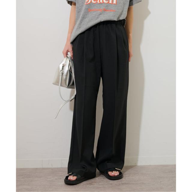 ジャーナルスタンダード レリューム（JOURNAL STANDARD relume）/《追加7》マットウースフレアタックパンツ