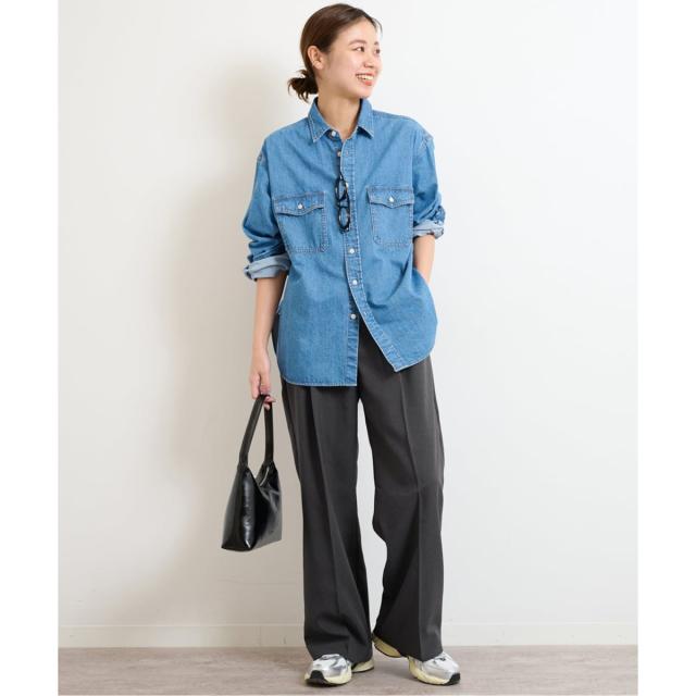 ジャーナルスタンダード レリューム（JOURNAL STANDARD relume）/《追加7》マットウースフレアタックパンツ