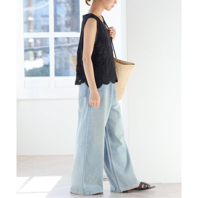 春 フリンジチェックトップス ニット レディース トップス 送料無料